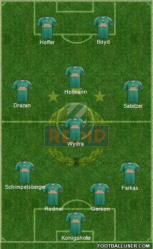 SK Rapid Wien Formation 2013