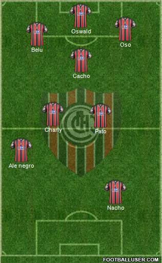 Chacarita Juniors Formation 2013