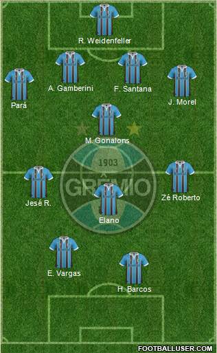 Grêmio FBPA Formation 2013