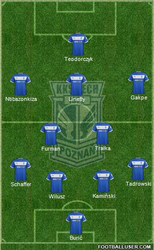 Lech Poznan Formation 2013