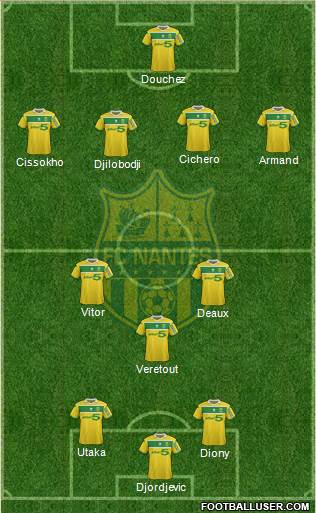 FC Nantes Formation 2013