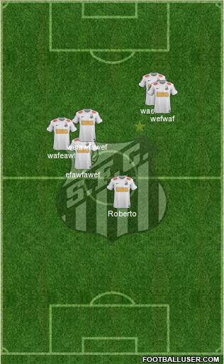 Santos FC Formation 2013