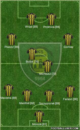 GKS Katowice Formation 2013