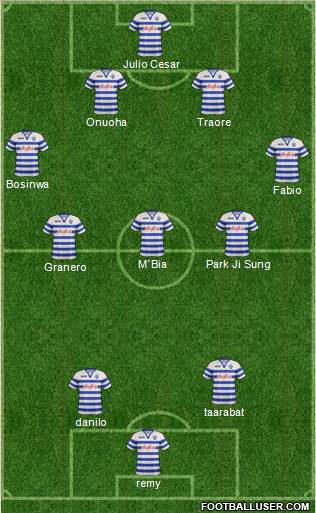 Queens Park Rangers Formation 2013