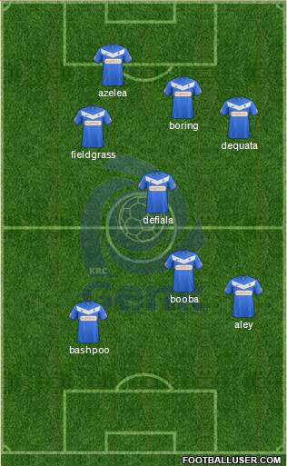 K Racing Club Genk Formation 2013