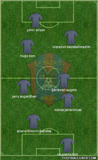 La Paz FC Formation 2013