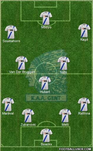 KAA Gent Formation 2013