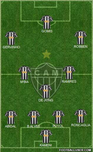 C Atlético Mineiro Formation 2013