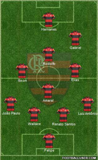 CR Flamengo Formation 2013