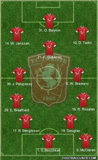 FC Twente Formation 2013