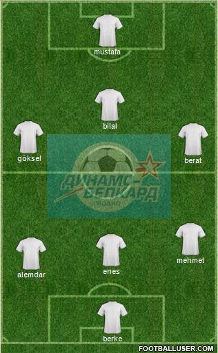 Dinamo-Belcard Grodno Formation 2013