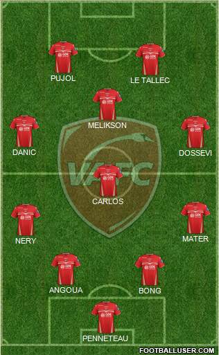 Valenciennes Football Club Formation 2013