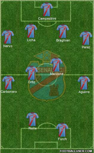 Arsenal de Sarandí Formation 2013