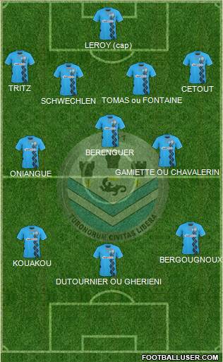 Tours Football Club Formation 2013