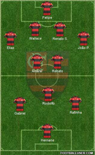 CR Flamengo Formation 2013