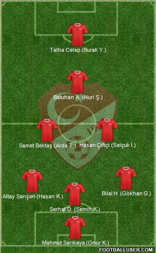 Turkey Formation 2013