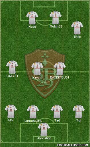 Stade Brestois 29 Formation 2013