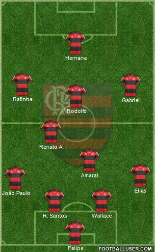 CR Flamengo Formation 2013