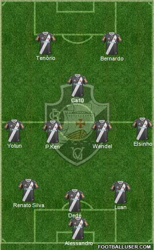 CR Vasco da Gama Formation 2013