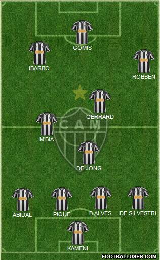 C Atlético Mineiro Formation 2013