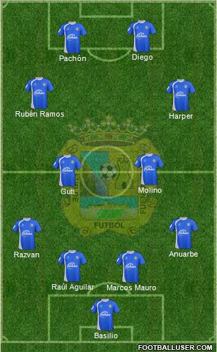 C.F. Fuenlabrada Formation 2013