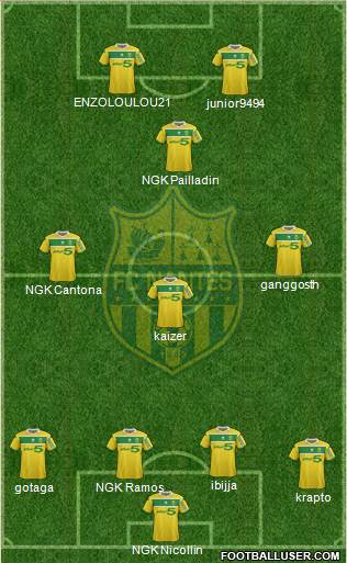 FC Nantes Formation 2013