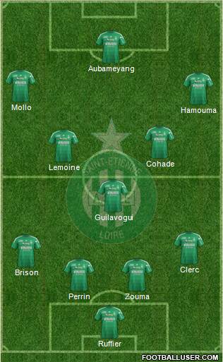 A.S. Saint-Etienne Formation 2013