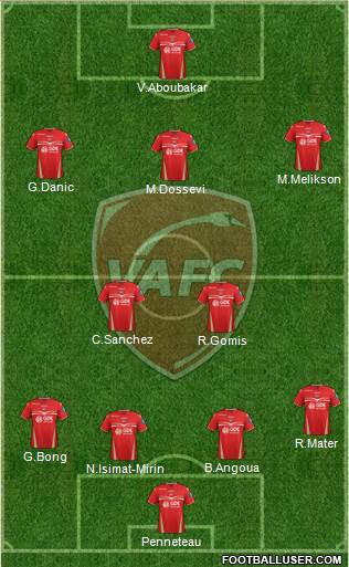 Valenciennes Football Club Formation 2013