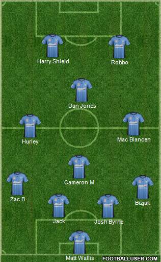 Sydney FC Formation 2013