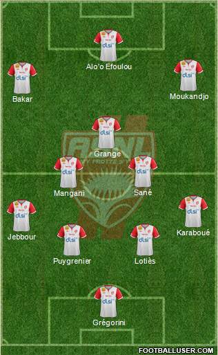 A.S. Nancy Lorraine Formation 2013