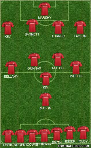 Cardiff City Formation 2013