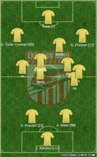 CD Expreso Rojo Formation 2013