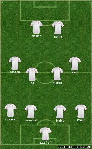 Tunisia Formation 2013