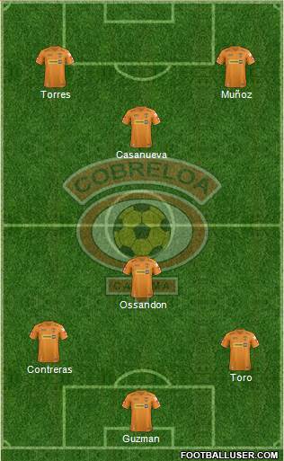 CD Cobreloa S.A.D.P. Formation 2013