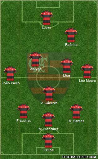 CR Flamengo Formation 2013