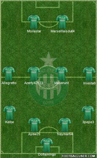 A.S. Saint-Etienne Formation 2013