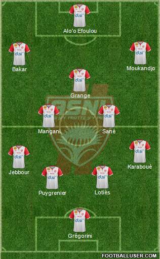 A.S. Nancy Lorraine Formation 2013