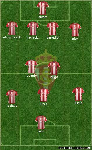 Real Sporting S.A.D. Formation 2013