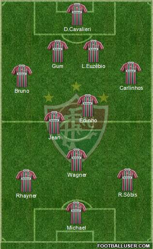 Fluminense FC Formation 2013