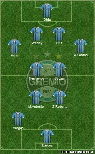 Grêmio FBPA Formation 2013