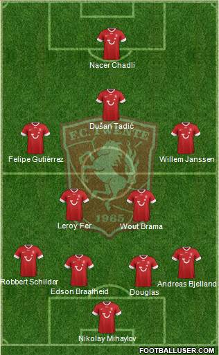 FC Twente Formation 2013