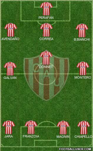 Unión de Santa Fe Formation 2013