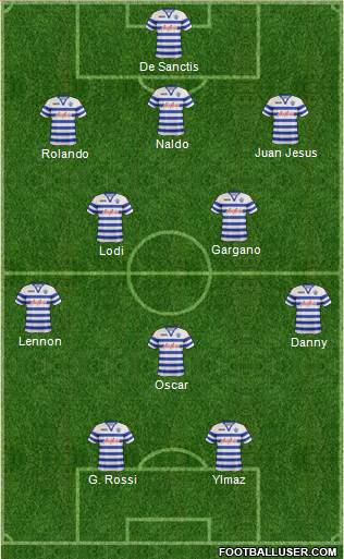 Queens Park Rangers Formation 2013