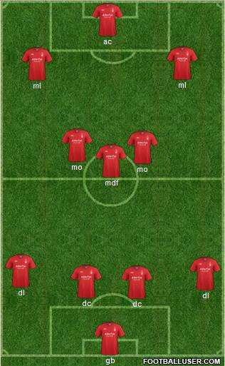 Nottingham Forest Formation 2013