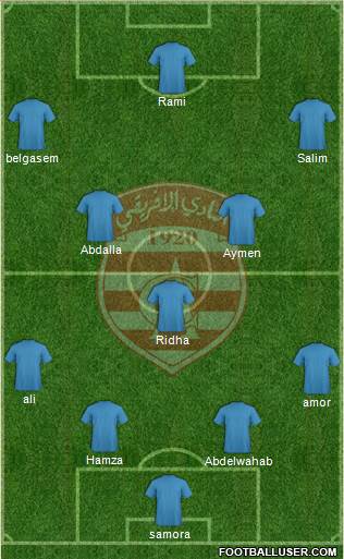 Club Africain Tunis Formation 2013