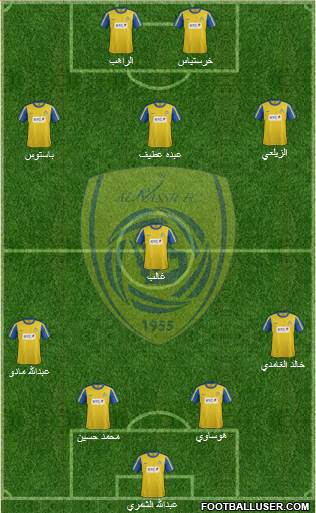 Al-Nassr (KSA) Formation 2013