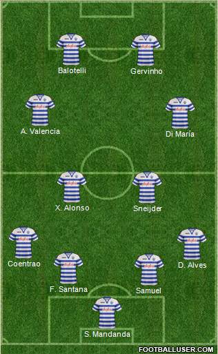 Queens Park Rangers Formation 2013