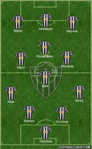 C Atlético Mineiro Formation 2013