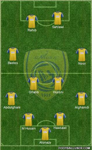 Al-Nassr (KSA) Formation 2013