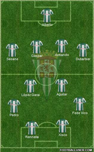 Córdoba C.F., S.A.D. Formation 2013